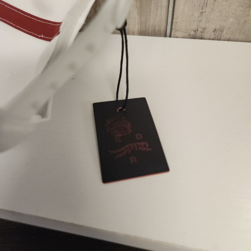 Sun Day Red x Tiger Wood Jupiter Chain Stitch 6 Panel Snapback White NWT *Read - Picture 9 of 10